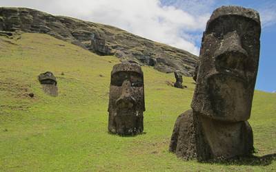 Las estatuas de la isla Pascua